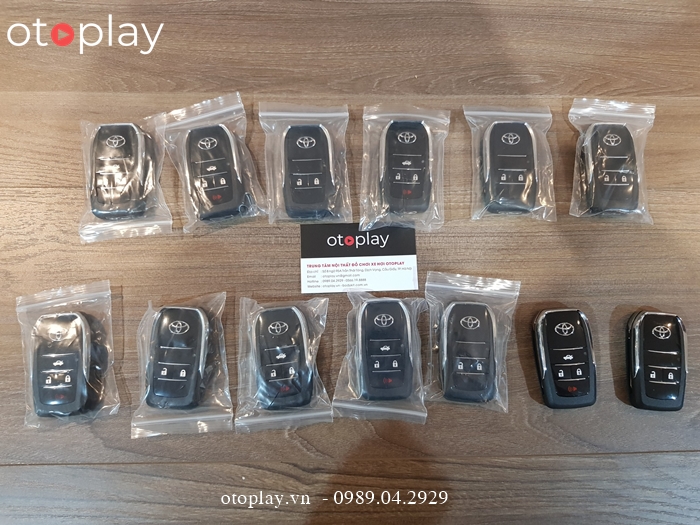 Phôi chìa khóa gấp dành cho xe Toyota tại otoplay