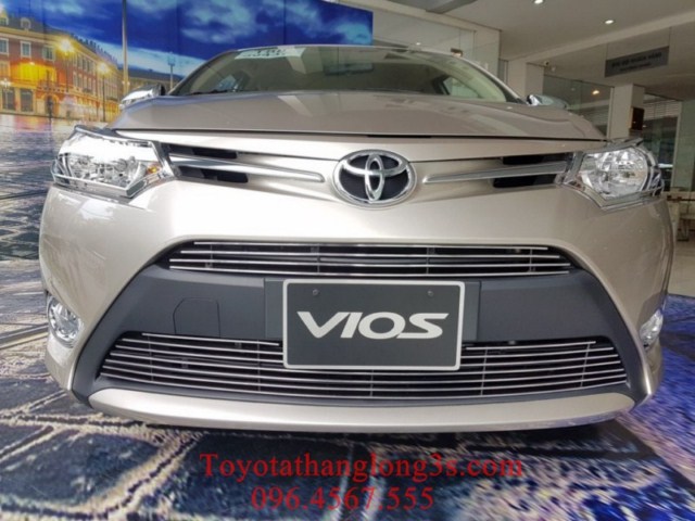 Ốp mặt ca lăng xe vios màu nâu vàng 2016