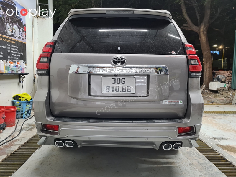 Xe Prado 2021 độ bodykit 4 pô thể thao tại OTOPLAY
