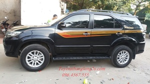Tem xe Fortuner