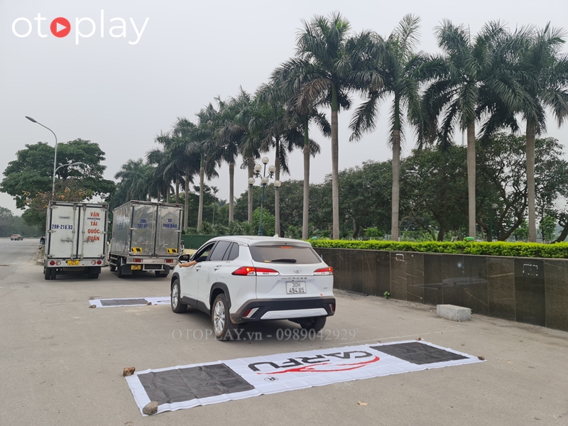 Toyota Cross G lắp màn hình Android Carfu G68