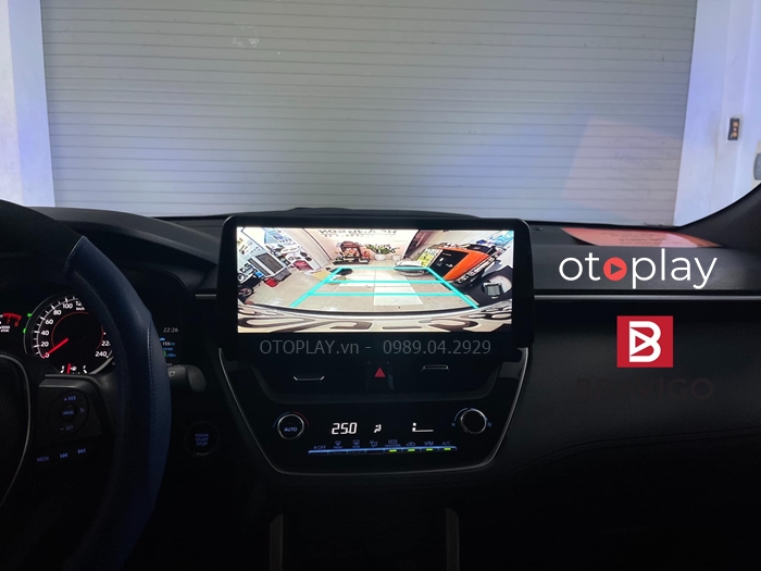 Màn hình android liền khối Bravigo dành cho Cross sở hữu hệ điều hành Android 10.0