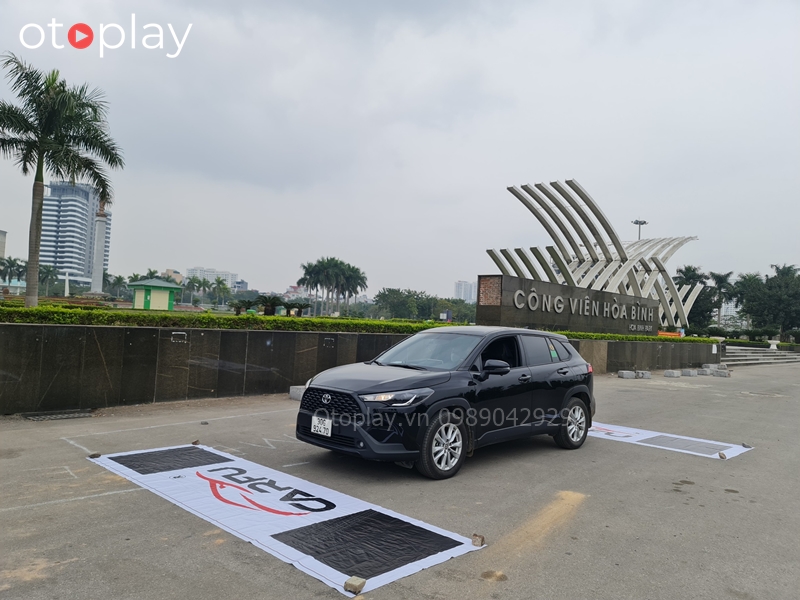 Toyota Cross G lắp màn hình Android Carful liền camera 360