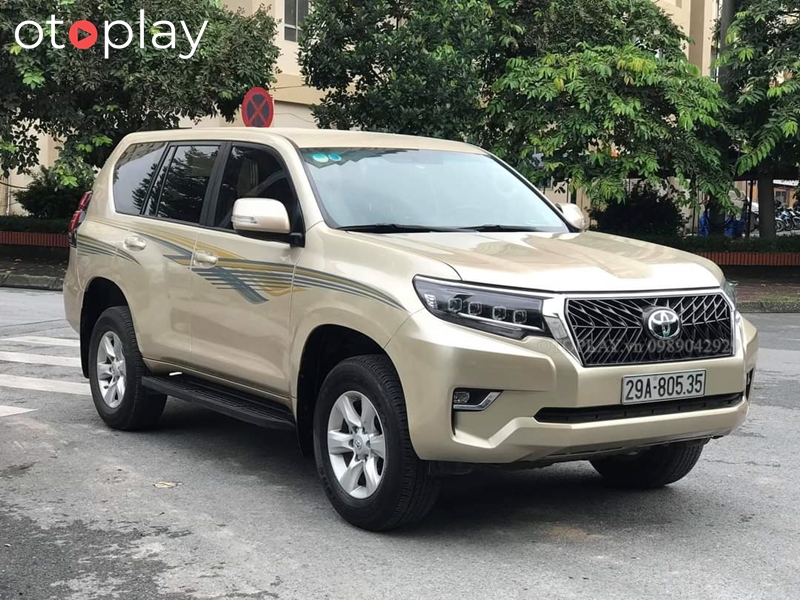 Xe Toyota Land Prado nâng đời và thay mặt ca lăng