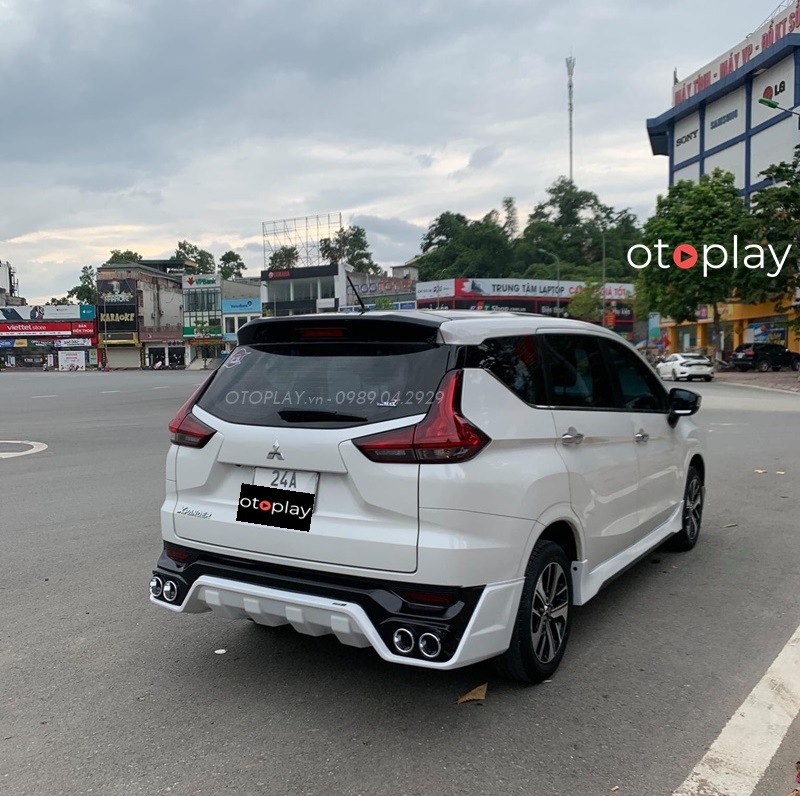 Đuôi pô sau khiến Xpander đẹp và sang trọng hơn rất nhiều