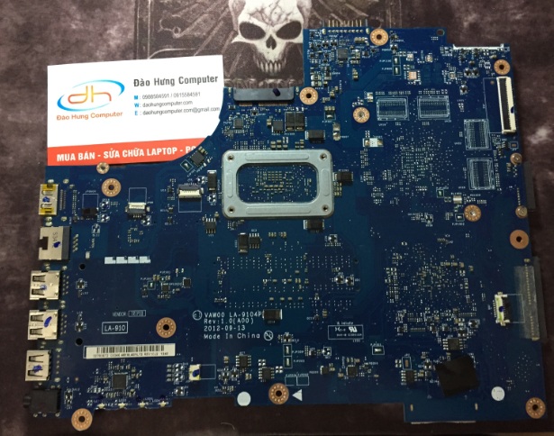 Mainboard Dell inspiron 3437 share mặt sau