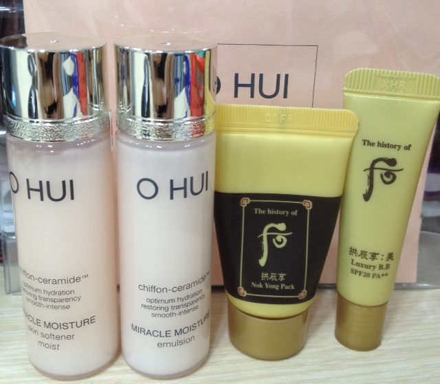 Set mini dưỡng ẩm - mặt nạ nóng - bb luxury