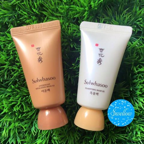 Cặp mặt nạ Sulwhasoo Clarifying Mask & Overnight Vitalizing Mask