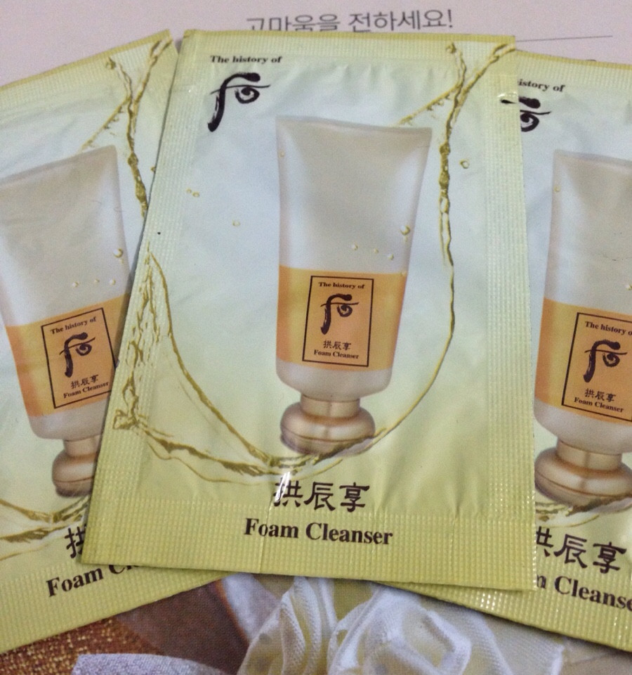 Sữa rửa mặt hoàng cung whoo foam cleanser