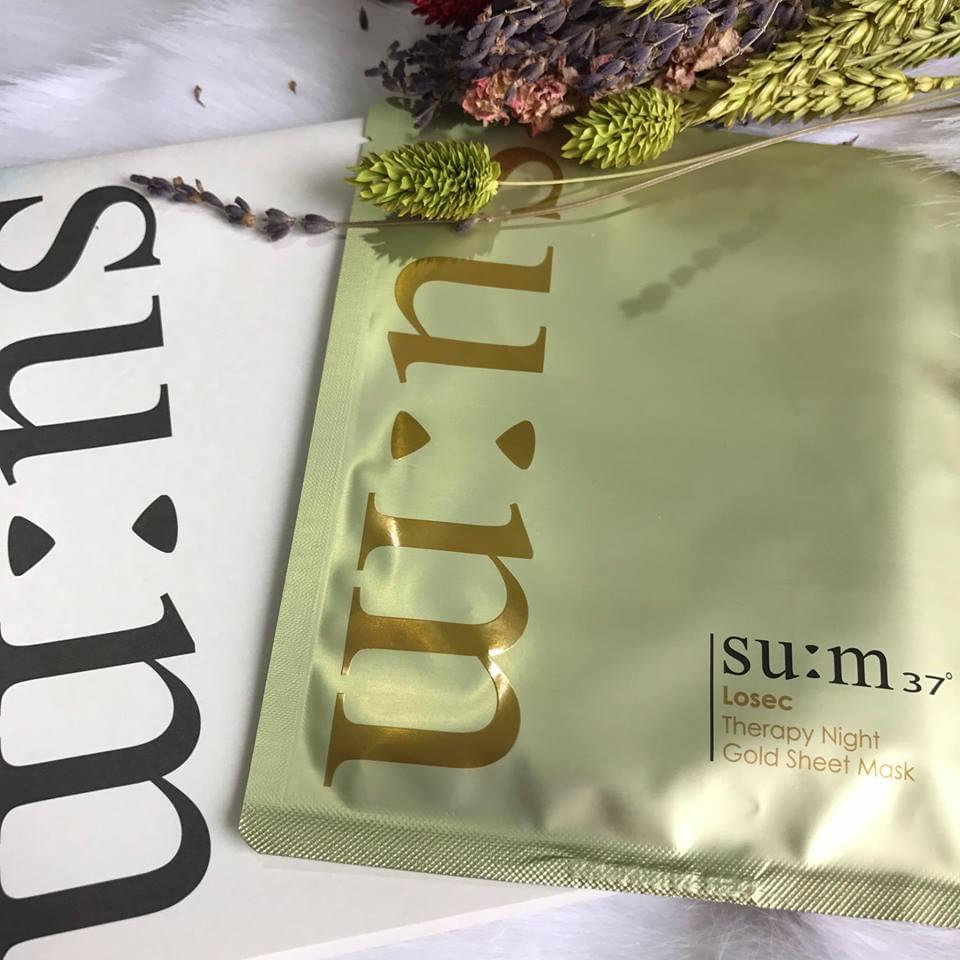 Mặt nạ vàng Sum37 Losec Therapy Repair Gold Sheet Mask