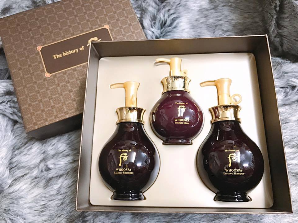 Set Gội xả thảo dược Whoo spa (mua 2 tặng 1)