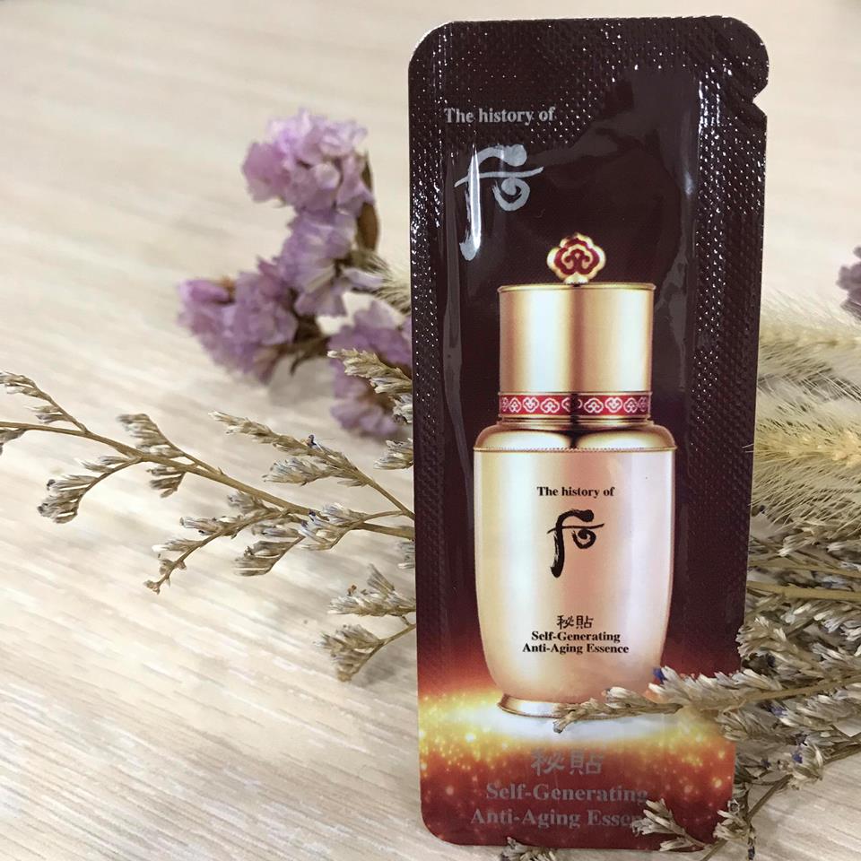 Tinh dầu tái sinh trị mụn Bichup Whoo Self-Generating Anti-Aging Essence
