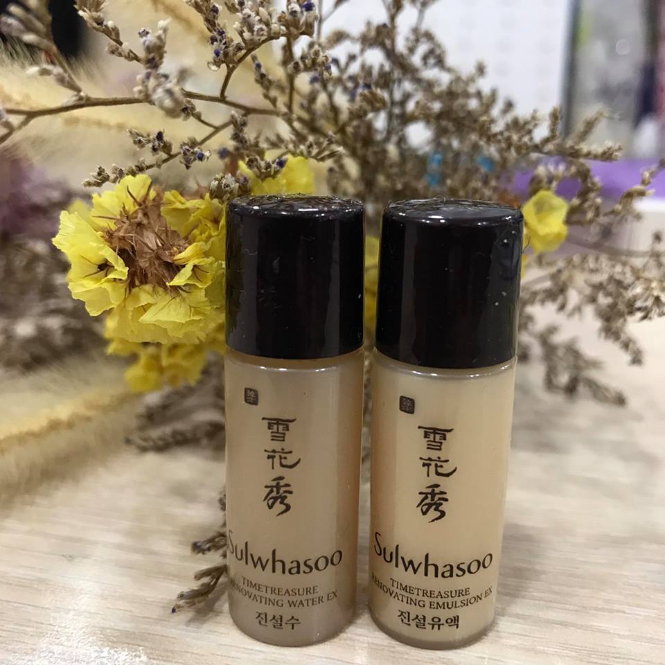 Hoa hồng + sữa dưỡng Sulwhasoo Timetreasure