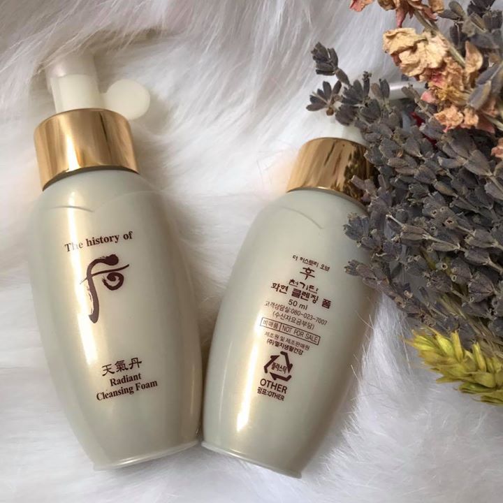 Sữa rửa mặt Trẻ Hóa Và Làm Sáng Da Whoo Hwa hyun Cleansing Foam 50ml
