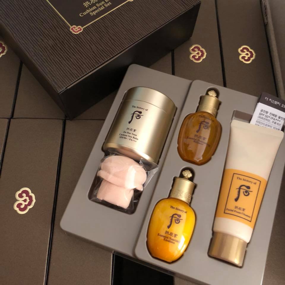 Phấn chống nắng Whoo Jin Hae Yoon Cushion Sun Balm SPF50/PA+++