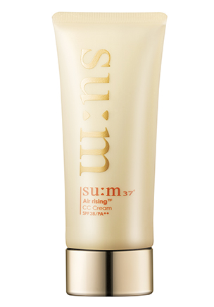 Kem nền CC Su:m37 hiệu chỉnh sắc da thật tự nhiên Air Rising TF CC Cream SPF28PA