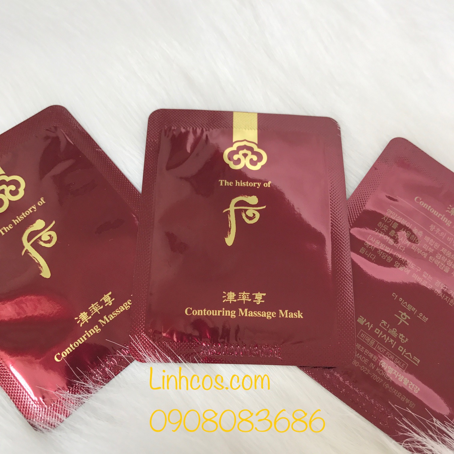 Mặt nạ Massage nâng cơ Whoo Courting massage mask (Sample)