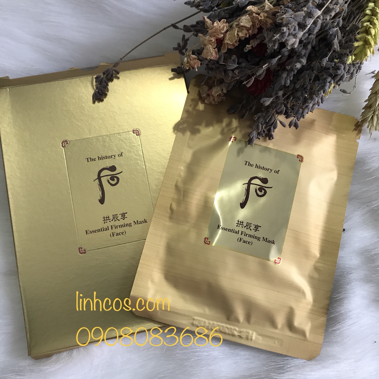 Whoo In Yang Lifting Mask - Mặt nạ dưỡng da chống lão hóa