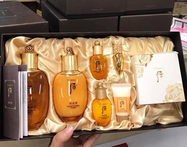 Set dưỡng whoo vàng chống lão hóa, làm sáng và săn chắc da