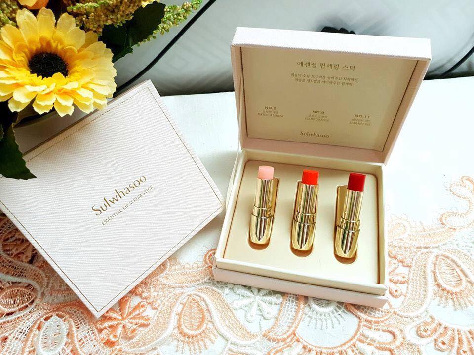 Set son dưỡng sulwhasoo mini 3 màu