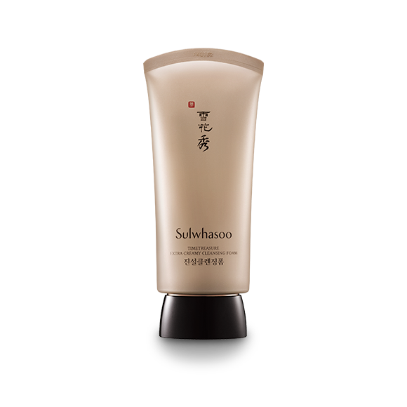 Sữa rửa mặt thông đỏ Sulwhasoo Timetreasure Extra Creamy Cleansing Foam 120ml
