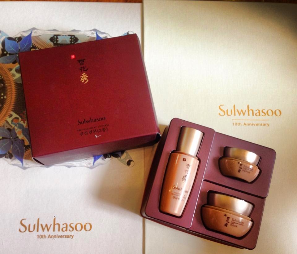Set Sulwhasoo Timetreasure Kit chống lão hóa khôi phục sức sống cho da (3sp)