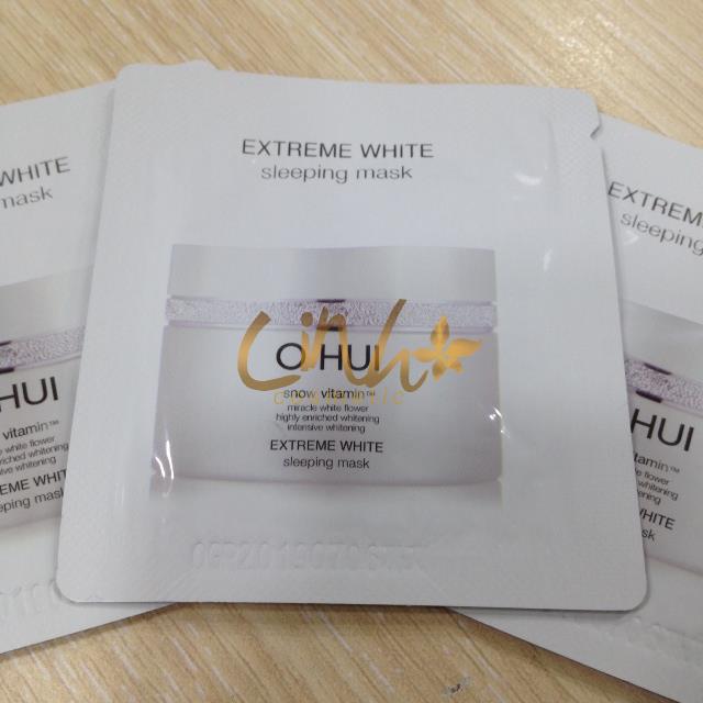 Mặt nạ ngủ dưỡng trắng da (Ohui Extreme White Sleeping Mask)