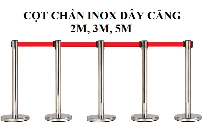 Cột chắn inox