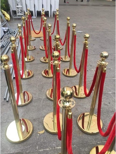 Cột chắn inox G28-D dây trùng