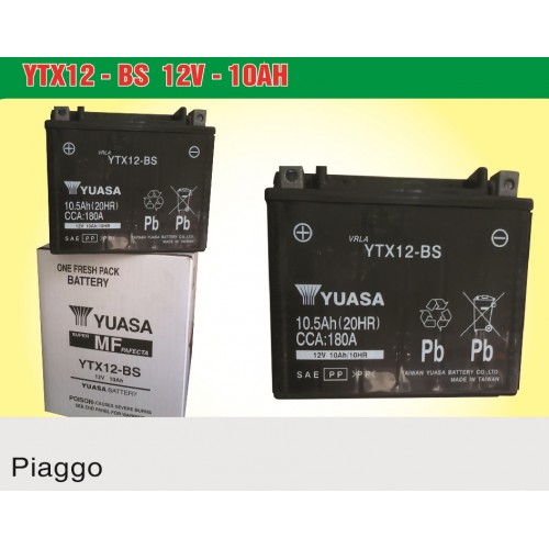 BÌNH ẮC QUY YUASA YTX12- BS
