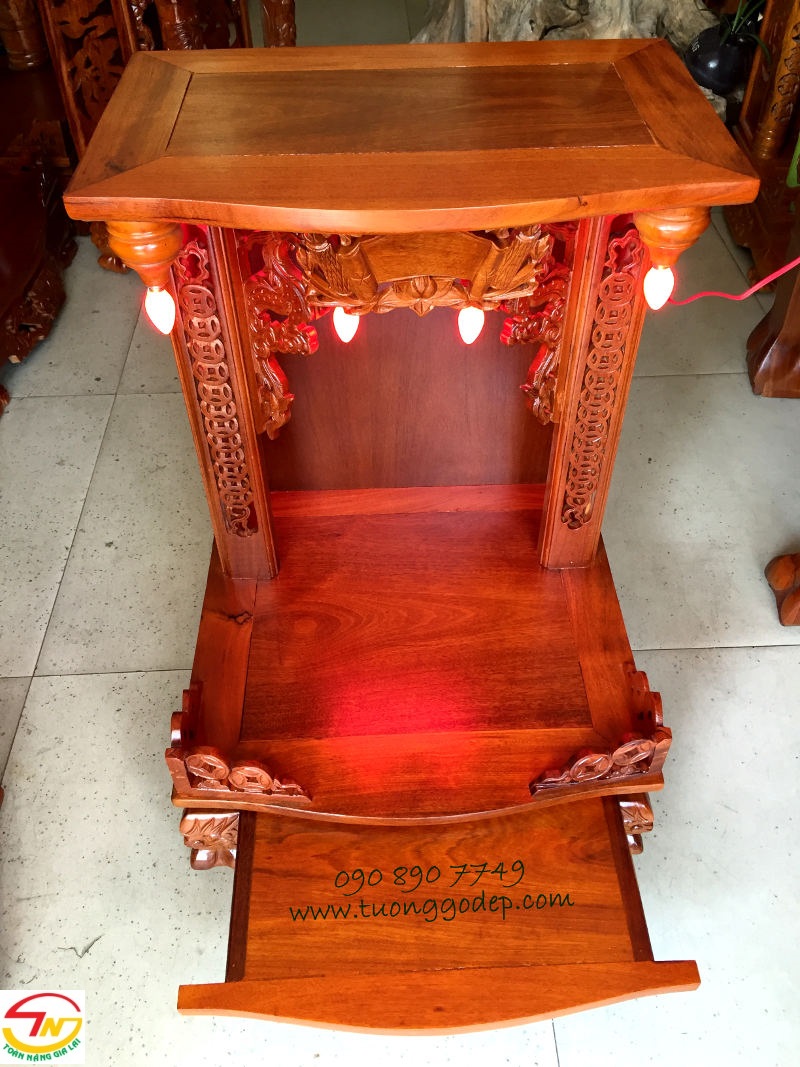 Bàn thờ ông địa cho nhà chung cư