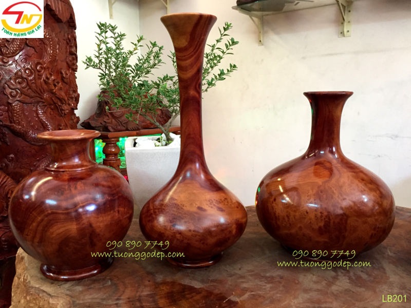 Lục bình gỗ nu xá xị