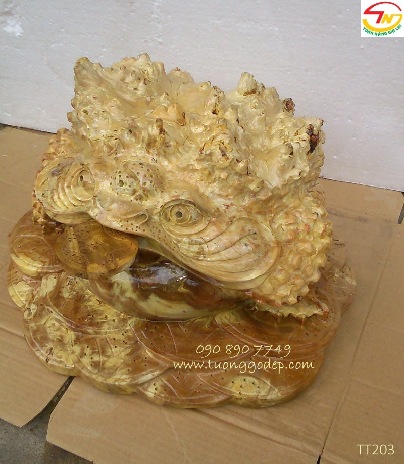 Thiềm thừ gỗ nu nghiến