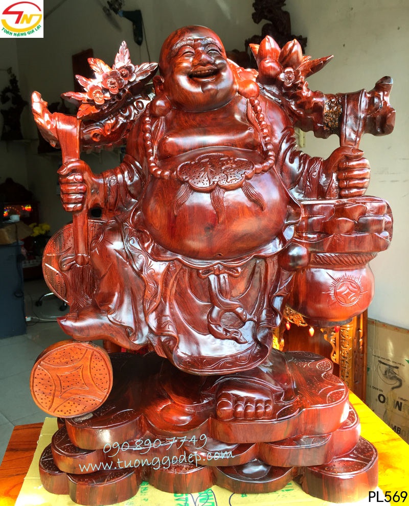 Phật Di Lặc gánh tiền