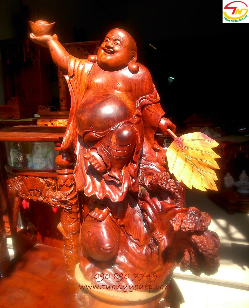 Phật Di Lặc cưỡi cá chép