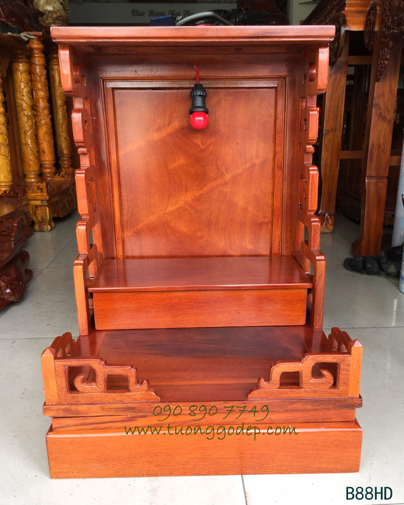 khánh thờ Thần Tài kiểu hiện đại