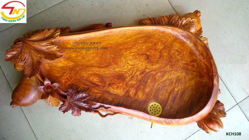 Khay trà gỗ hương