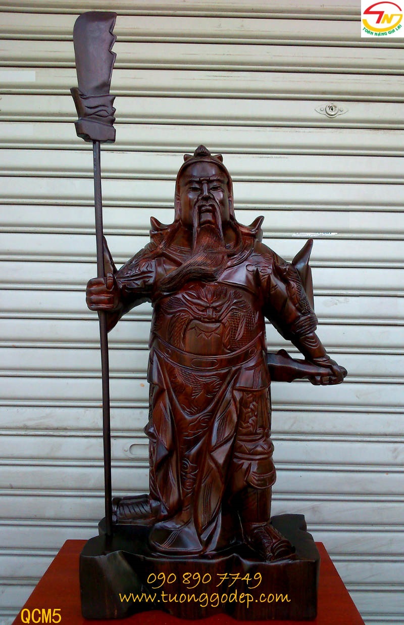 Quan Công chống đao