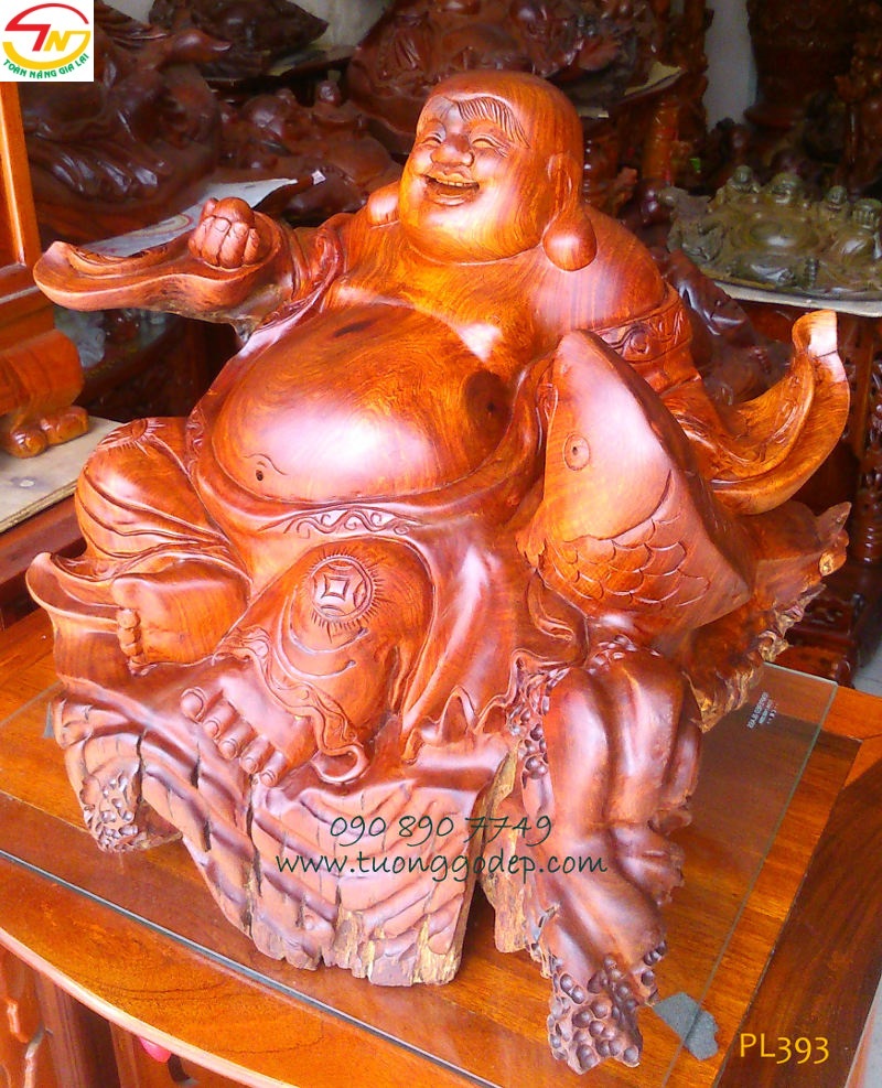 Phật Di Lặc và cá chép