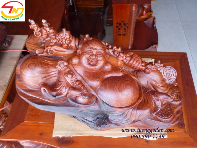 Phật Di Lặc, Gỗ cẩm - PL136