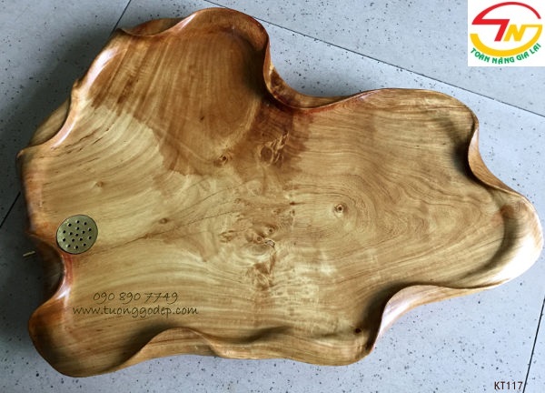 khay trà bằng gỗ hương