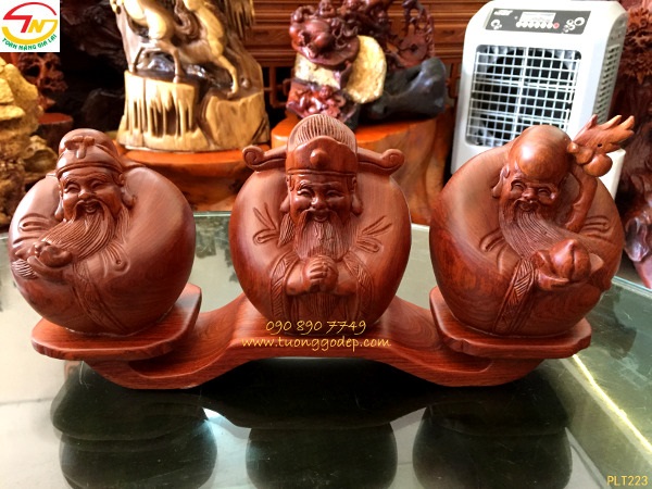Tượng Tam đa bằng gỗ hương