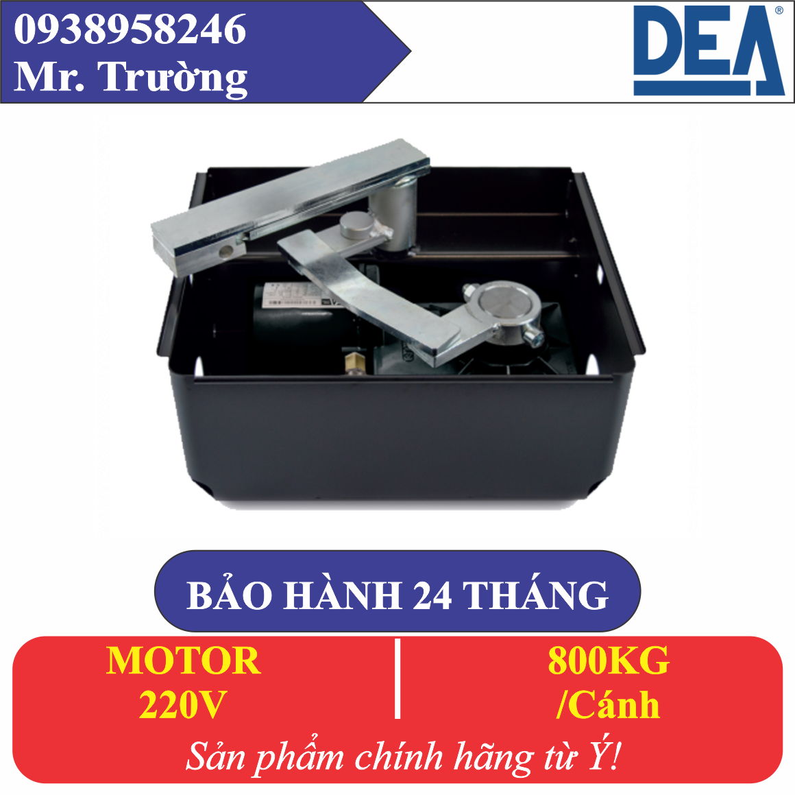 Cổng Tự Động Âm Sàn DEA GHOST 200