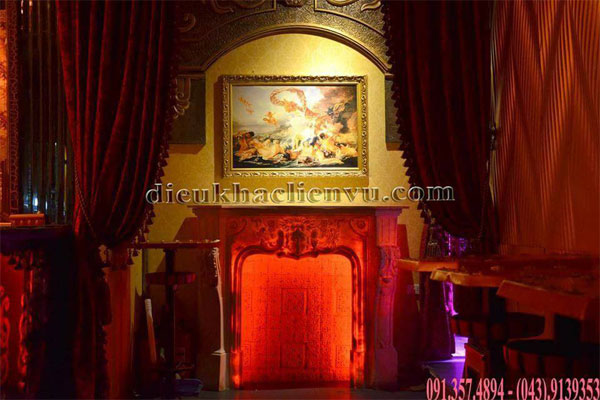 Công trình phù điêu phòng Karaoke Công trình phù điêu phòng Karaoke