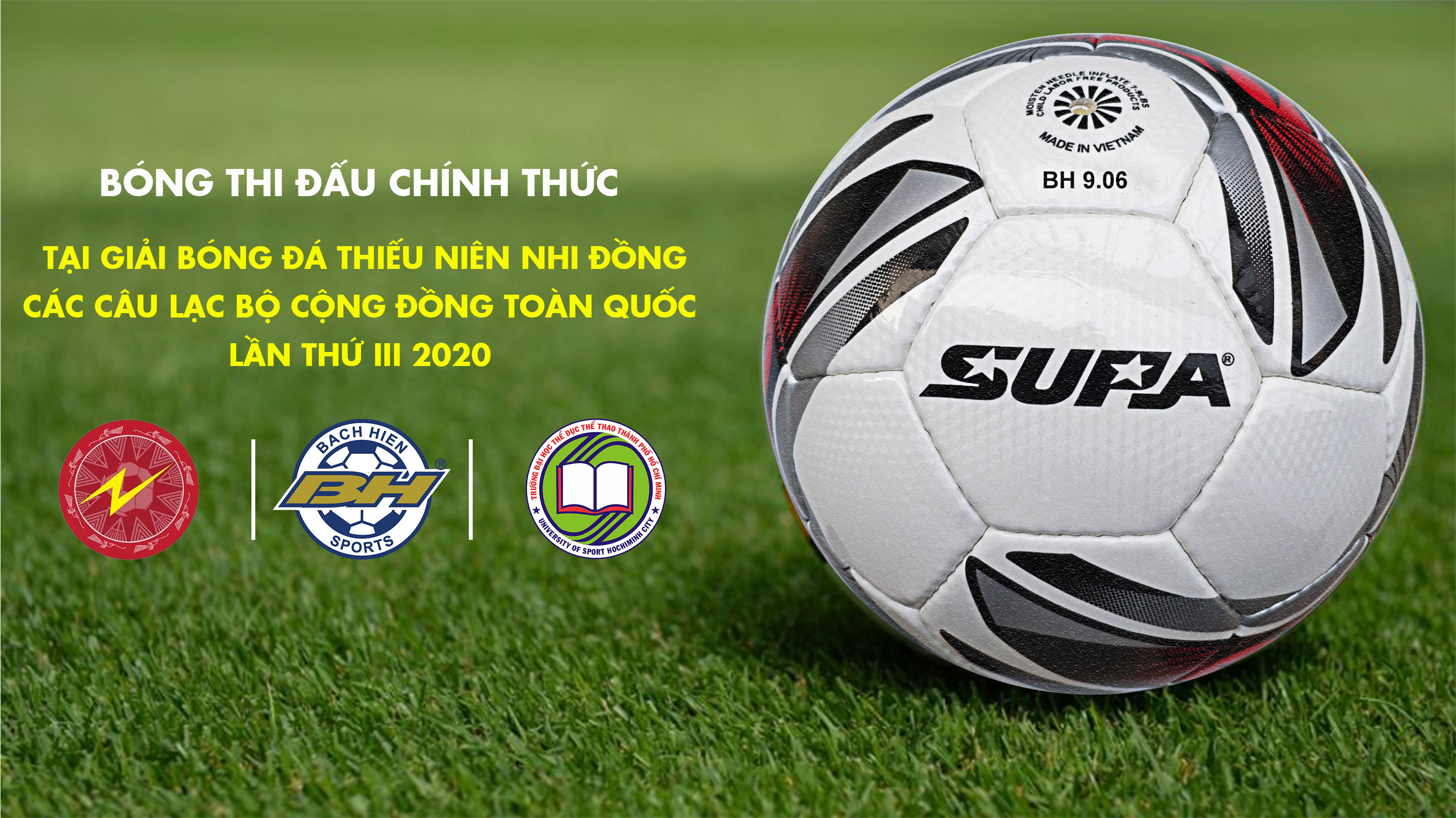 Bóng thi đấu chính thức tại giải đấu