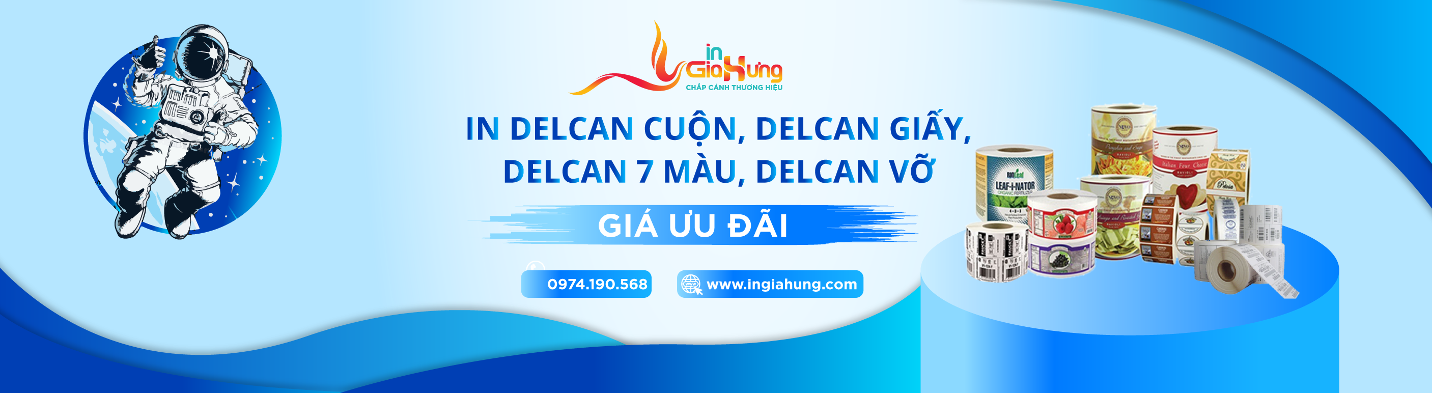 In delcan cuộn, delcan 7 màu