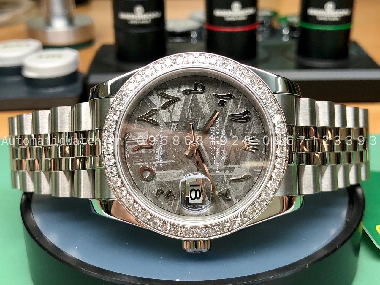 Qúa trình spa và độ lại em Rolex  116234