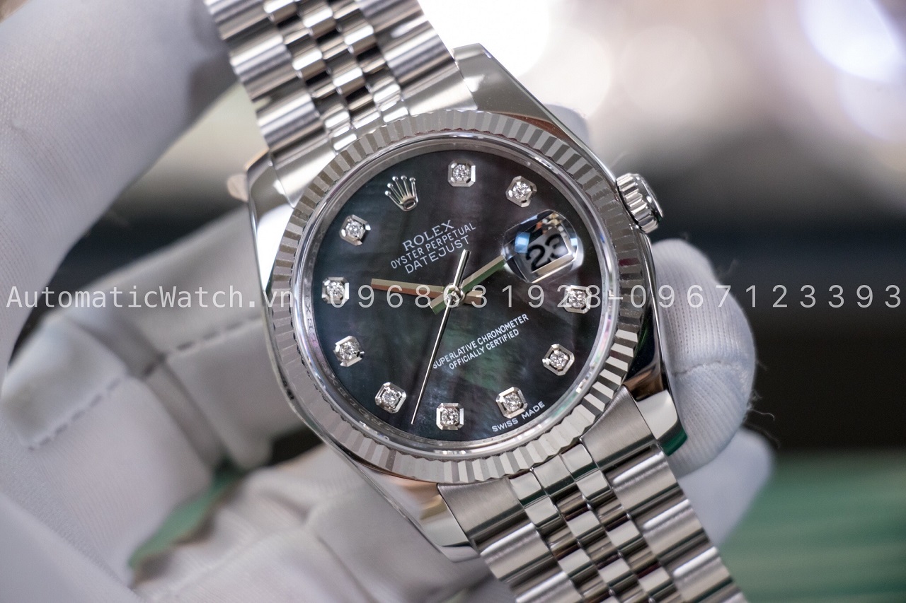 Đồng hồ Rolex Datejust 116234 Vỏ Thép 904L Bản Replica