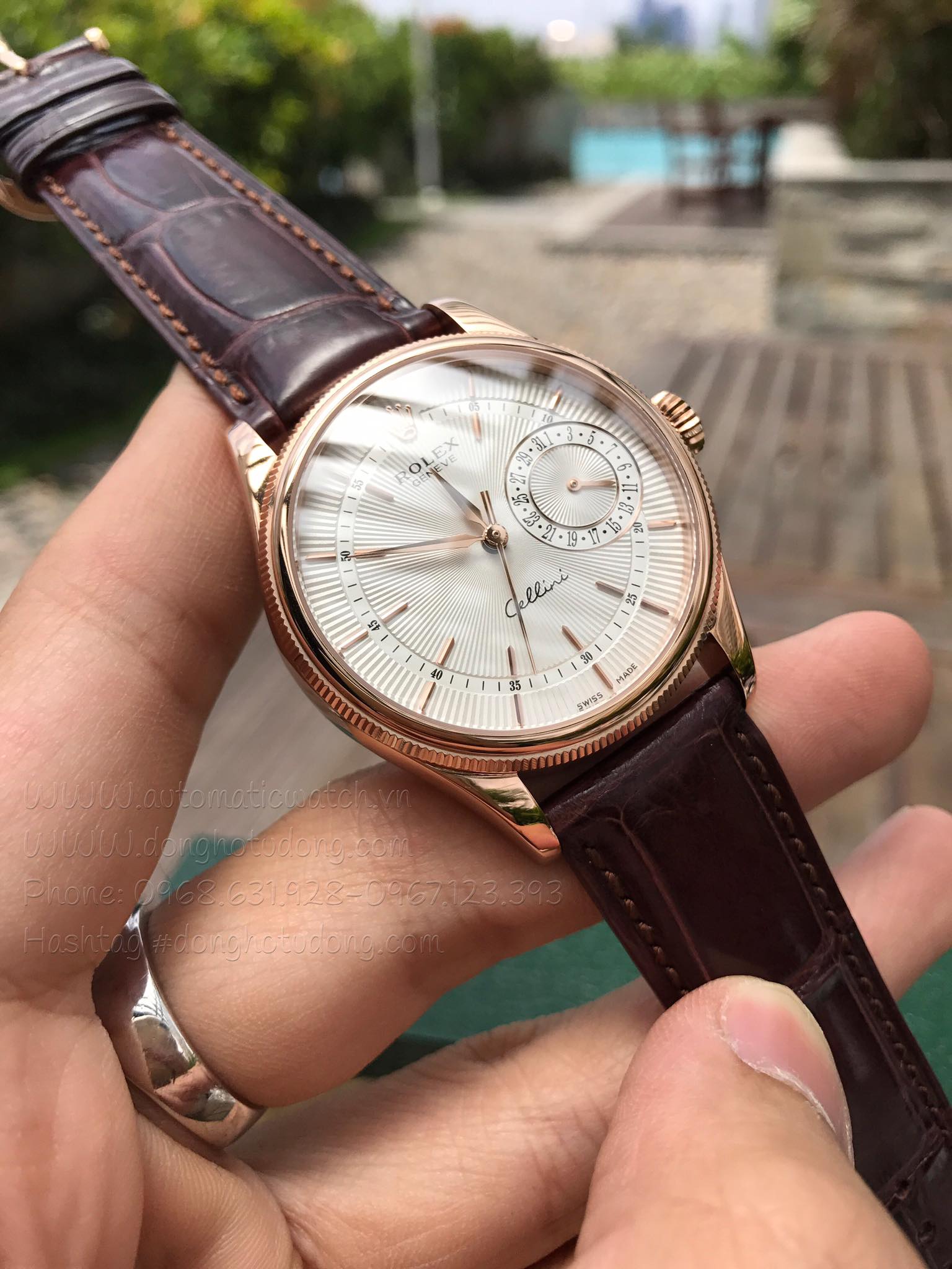 Đồng Hồ Rolex Cellini Date 50519 Replica