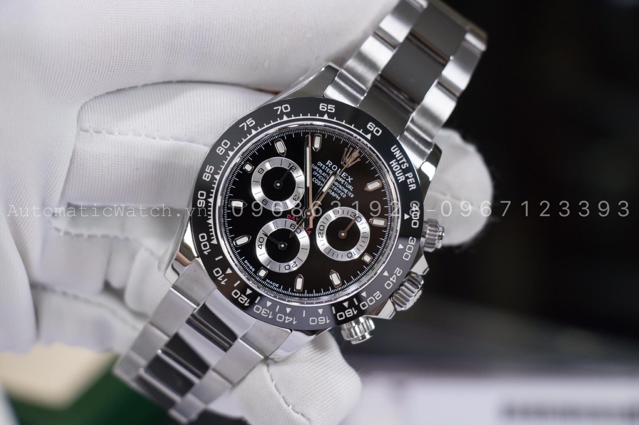 Đồng Hồ Rolex Replica Cosmograph Daytona Oyster Men's Watch 40 mm 116500